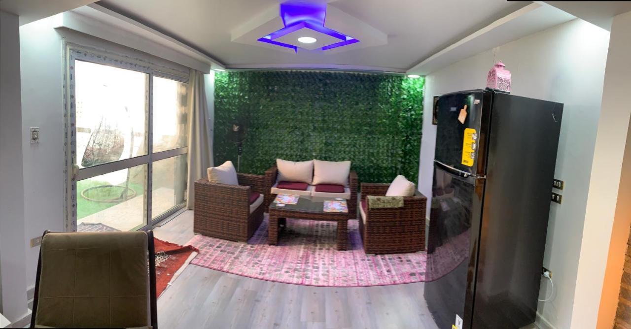 Apartment With A Private Garden In New El Cairo Exterior foto