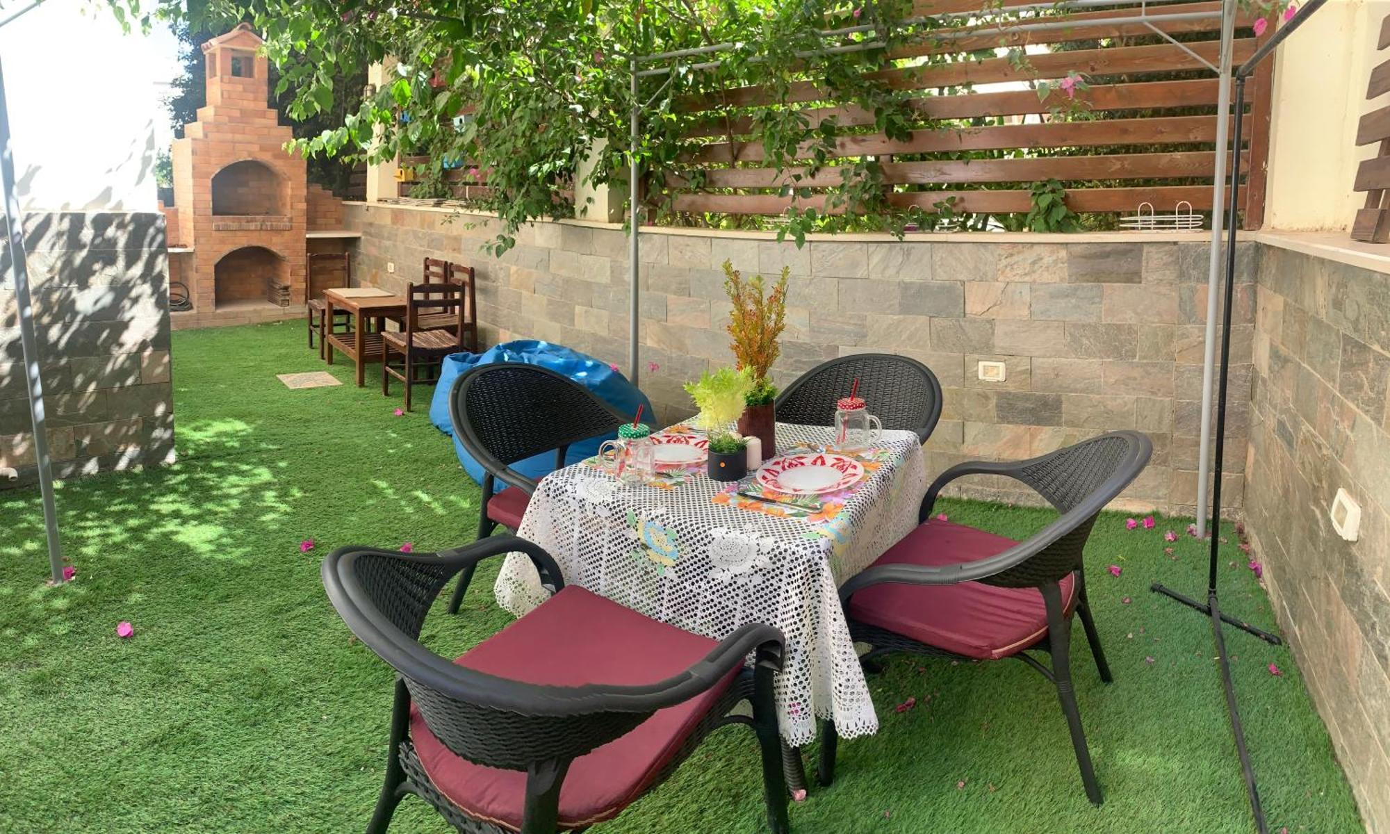 Apartment With A Private Garden In New El Cairo Exterior foto