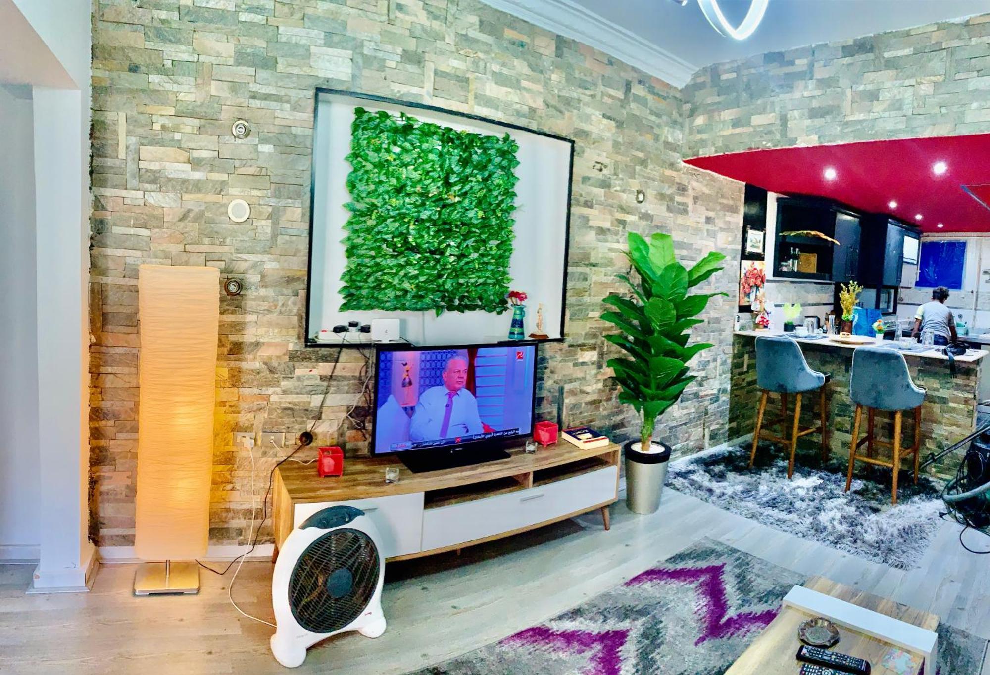 Apartment With A Private Garden In New El Cairo Exterior foto